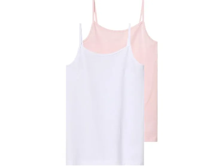 Kinder spaghettitops/onderhemden 2-pack