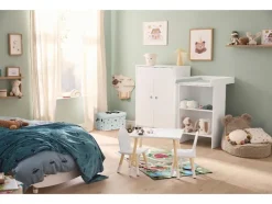 Kinder wandkast voor audiobox en figuren