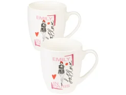 Kommen, mokken of borden Emily in Paris