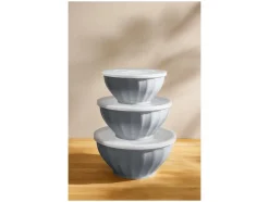 Kommen set met deksel