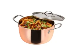 Koperen kookpan 24 cm