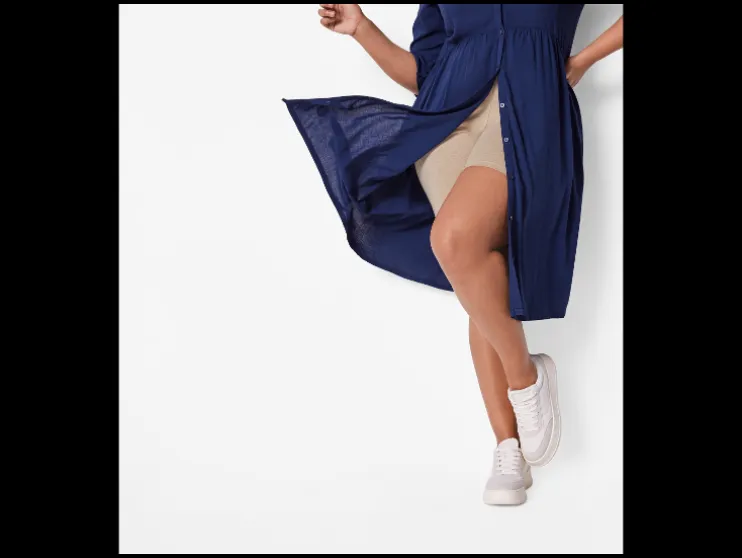 Korte dames legging - plus size