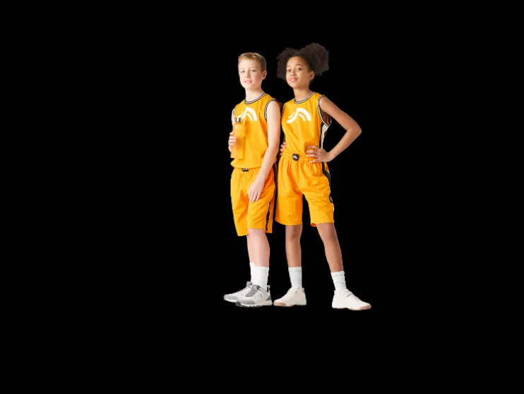 Korte kinder sportbroek