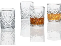 Kristallen whiskeyglazen of longdrinkglazen