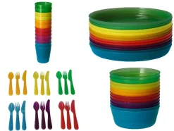 Kunststof serviesset