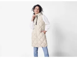 Lange dames bodywarmer