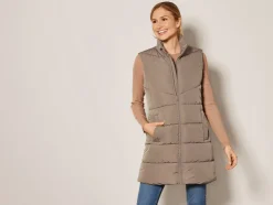 Lange dames bodywarmer