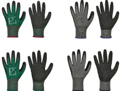 Latex werkhandschoenen