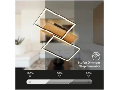 LED-plafondlamp met backlight