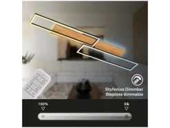 LED-plafondlamp met backlight