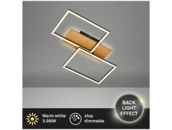 LED-plafondlamp met backlight