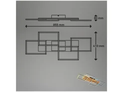 LED-plafondlamp met backlight