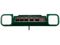 LED-werklamp met stekkerdoos