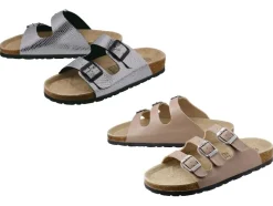 Leren dames slippers