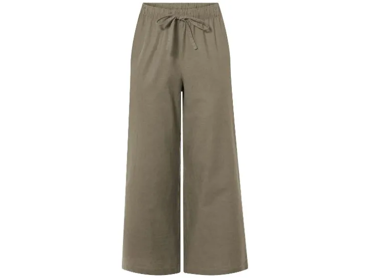 Linnen dames broek - Plus size