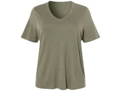 Linnen dames T-shirt - Plus size