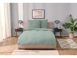 Linnen dekbedovertrek 200 x 200 cm