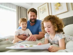 Linnen dekbedovertrek 140 x 200 cm