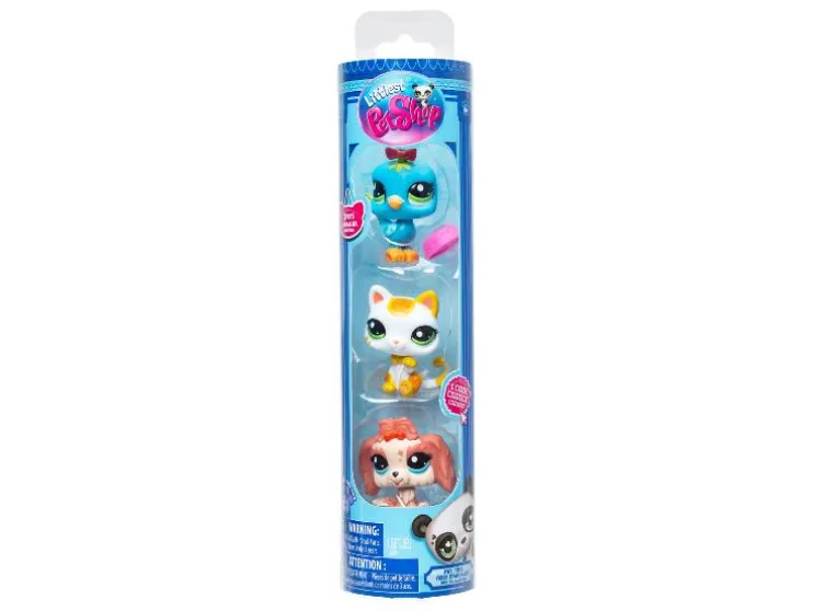 Littlest Pet Shop Pet Trio Collecter Tube