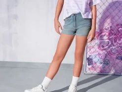 Meisjes jeansshort