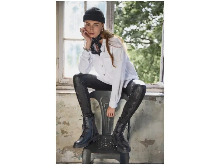 Mousseline dames blouse