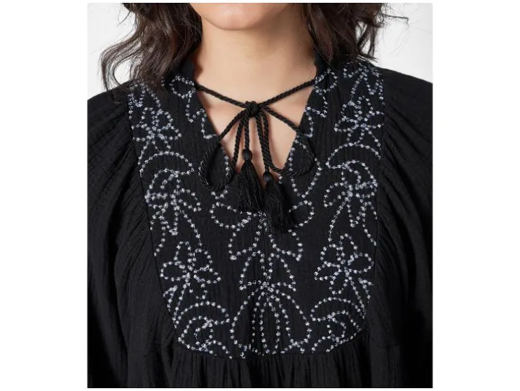 Mousseline dames jurk