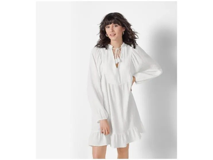 Mousseline dames jurk