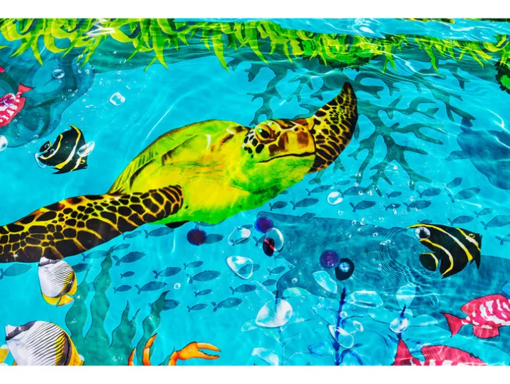 Opblaasbaar zwembad 3D Adventure