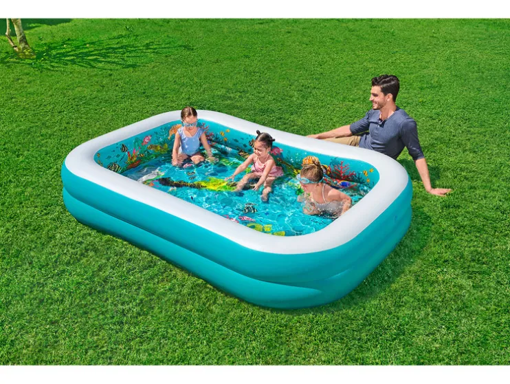 Opblaasbaar zwembad 3D Adventure