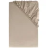 Percale hoeslaken 140-160 x 200 cm