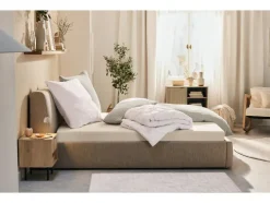 Percale hoeslaken 180-200 x 200 cm