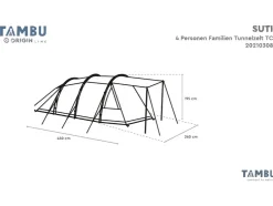 4-persoons tent Suti