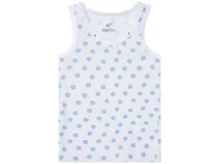 Peuters meisjes onderhemden, 3 stuks, met bio-katoen