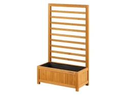 Plantenbak met klimrek