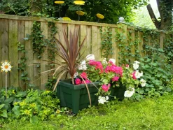 Plantenbak met wielen