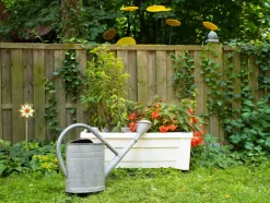 Plantenbak met wielen