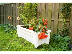 Plantenbak met wielen