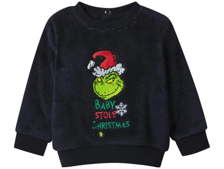 Pluche baby kerstset 2-delig The Grinch