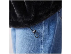 Pluche dames bodywarmer