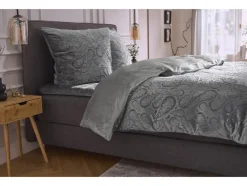 Pluche dekbedovertrek 240 x 220 cm