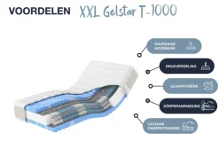 Pocketvering matras Gelstar XXL
