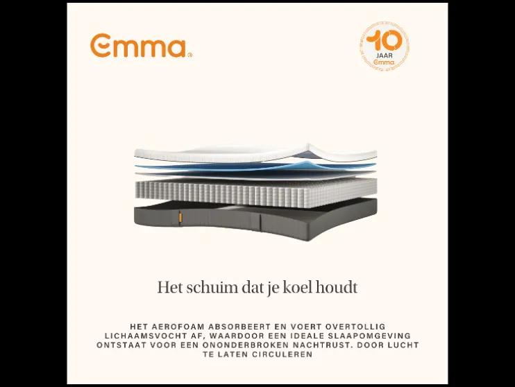 Pocketvering matras Hybrid Lite