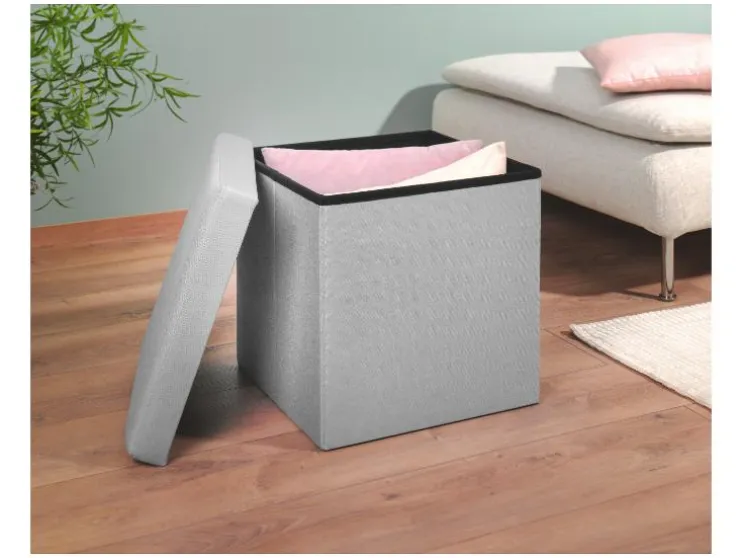 Poef met opbergruimte