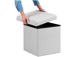 Poef met opbergruimte