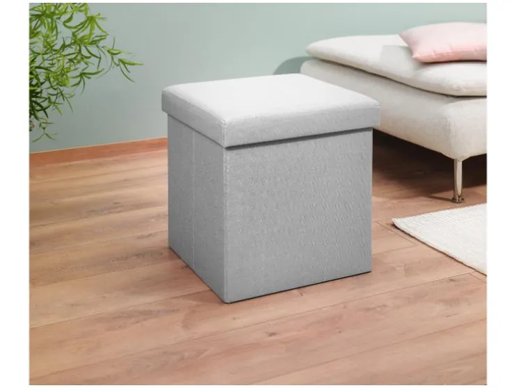 Poef met opbergruimte