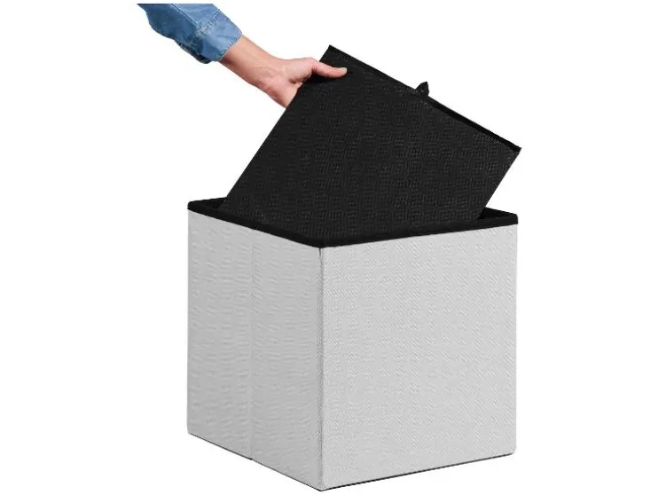 Poef met opbergruimte