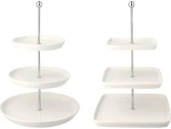 Porseleinen etagère