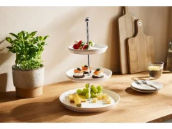 Porseleinen etagère