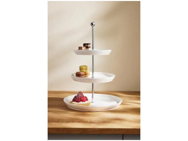 Porseleinen etagère