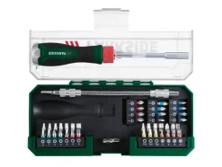 Ratelschroevendraaier- en bitset